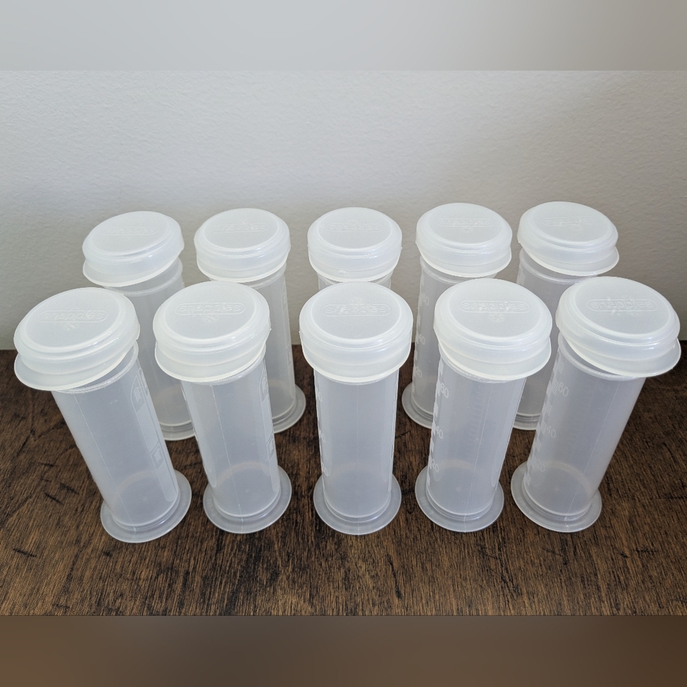 🔟 Snappies- Set of 10 Breast Milk Storage Tubes